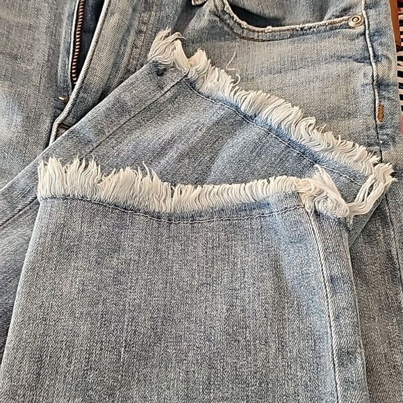 Jonathan Simkhai River‎ High Rise Straight Denim Size 26, Light Wash - Picture 8 of 13
